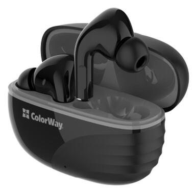 Наушники ColorWay Slim TWS-5 Earbuds Black (CW-TWS5BK) фото №1