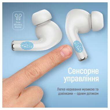 Наушники ColorWay Slim TWS-5 Earbuds White (CW-TWS5WT) фото №9