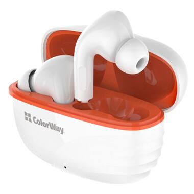 Наушники ColorWay Slim TWS-5 Earbuds White (CW-TWS5WT) фото №1