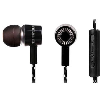 Навушники із мікрофоном Real-El Z-1755 black-white фото №1