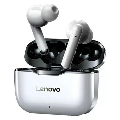 Навушники Lenovo LP1 Silver фото №1