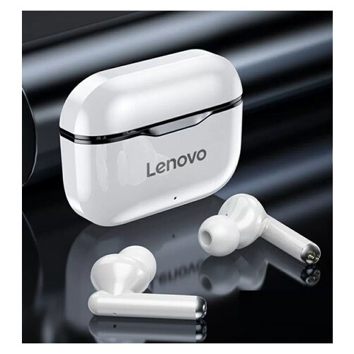 Навушники Lenovo LP1 Silver фото №3