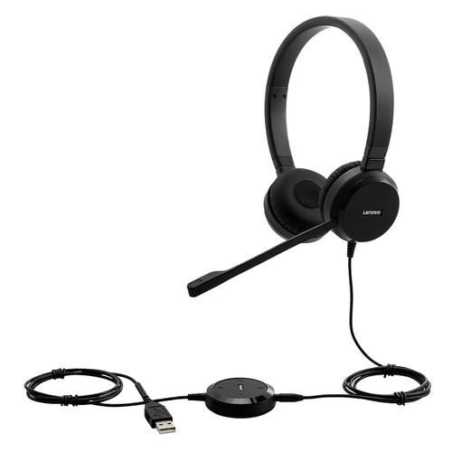 Навушники Lenovo Pro Stereo Wired VOIP Headset (4XD0S92991) (JN634XD0S92991) фото №5