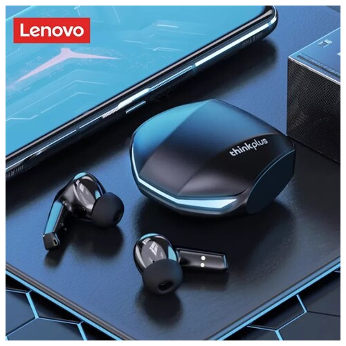 TWS-навушники Lenovo GM2 Pro black фото №3