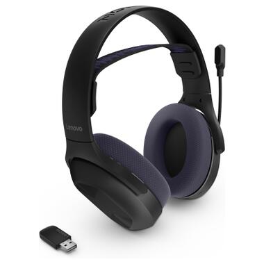 Наушники Lenovo Legion H410 Wireless Gaming Headset Black (GXD1R34013) фото №7