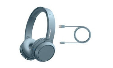 Навушники Philips TAH4205 Over-Ear Wireless Синій фото №2