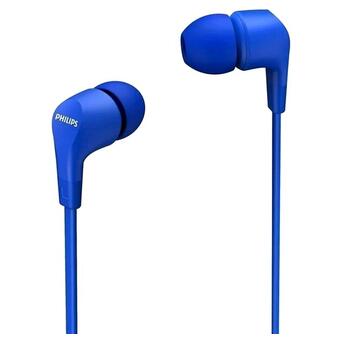 Навушники Philips TAE1105 In-ear Mic Blue (JN63TAE1105BL/00) фото №1
