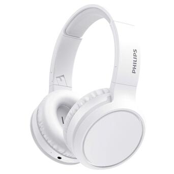 Навушники Philips TAH5205 Over-ear ANC Wireless Mic White (TAH5205WT/00) фото №1