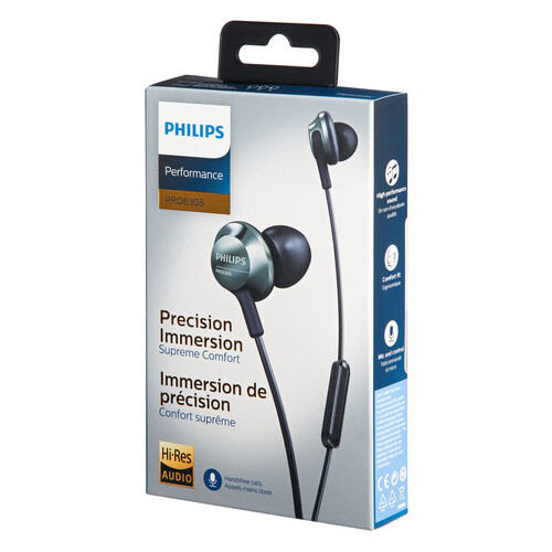 Наушники Philips Performance PRO6305BK In-ear Hi-Res Mic Black (JN63PRO6305BK/00) фото №3