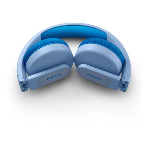 Навушники Philips Kids TAK4206 On-ear Colored light panels Wireless Mic Blue (TAK4206BL/00) фото №7