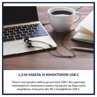 Наушники Philips TAE5008BK/00 USB-C Black (TAE5008BK/00) фото №6