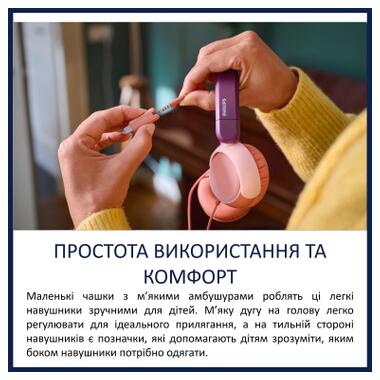 Наушники Philips TAK2000MP/00 USB-C/3,5 мм Burgundy/Orange (TAK2000MP/00) фото №7