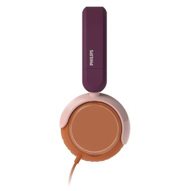 Наушники Philips TAK2000MP/00 USB-C/3,5 мм Burgundy/Orange (TAK2000MP/00) фото №12