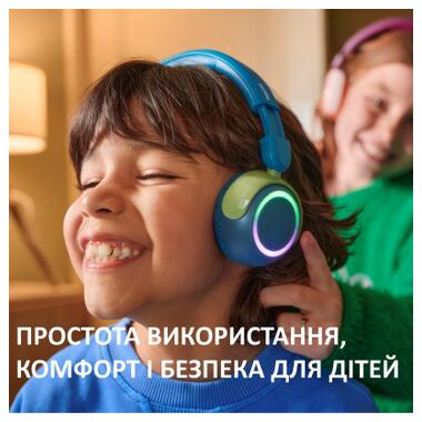 Наушники Philips TAK4200CT/00 Wireless Blue/Green (TAK4200CT/00) фото №6