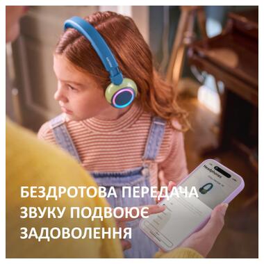 Наушники Philips TAK4200CT/00 Wireless Blue/Green (TAK4200CT/00) фото №10