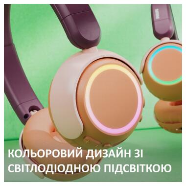 Наушники Philips TAK4200MP/00 Wireless Burgundy/Orange (TAK4200MP/00) фото №7