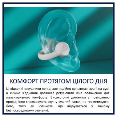 Наушники Philips TAQ2000WT/00 Wireless White (TAQ2000WT/00) фото №8
