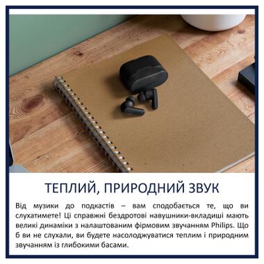Наушники Philips TAT2000BK/00 Wireless Black (TAT2000BK/00) фото №6