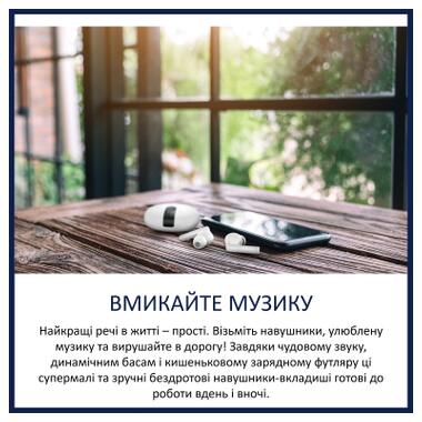 Наушники Philips TAT2520WT/00 Wireless White (TAT2520WT/00) фото №3