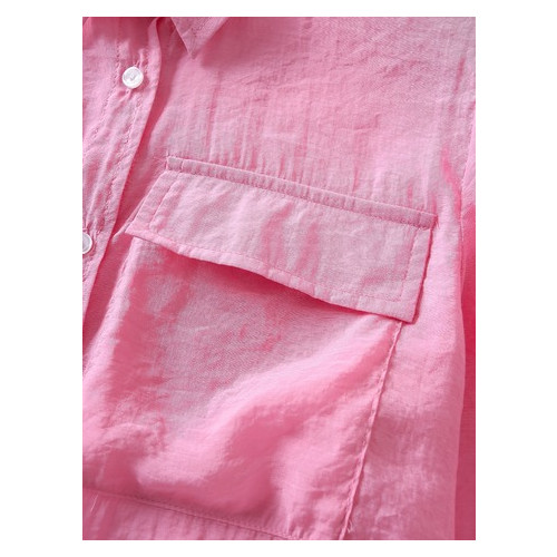 Рубашка женская Berni с завязками спереди Bow (S) Розовый (58613000328) фото №6