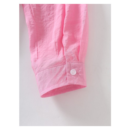 Рубашка женская Berni с завязками спереди Bow (S) Розовый (58613000328) фото №7