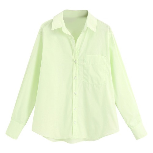Рубашка женская Berni с карманом Forest (M) Зеленый (58581000329) фото №1
