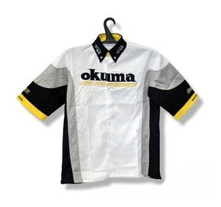 Сорочка з коротким рукавом чоловіча Okuma PWS11-BM M (48UA) фото №1
