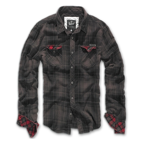 Рубашка Brandit Check Duncan BROWN-BLACK (S) 4016.67 фото №1