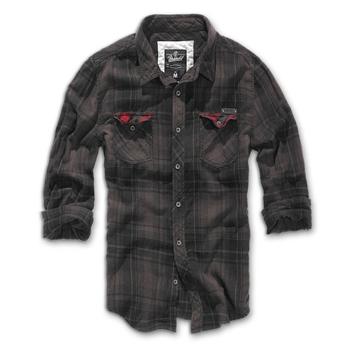 Рубашка Brandit Check Duncan BROWN-BLACK (S) 4016.67 фото №2