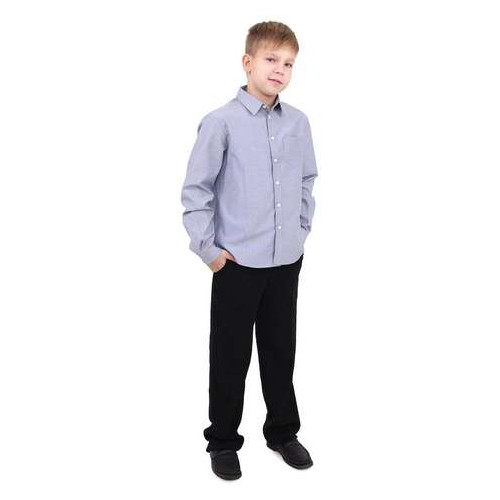 Рубашка Timbo Walle р.36 (9-10 лет) Серый (R025612) фото №2