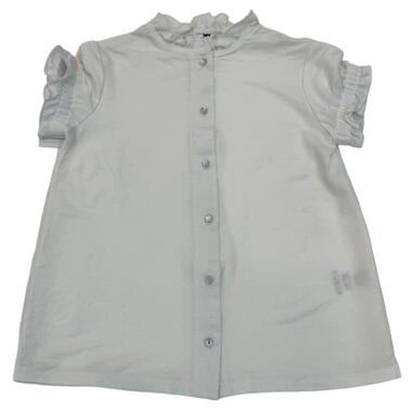 Блуза Timbo Lois р.34 (8-9 років) 134 см Білий (B066172) фото №1