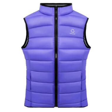 Жилет Сollar Vest жіночий, розмір S, фіолетово-сірий (763) (2076300000086) фото №1