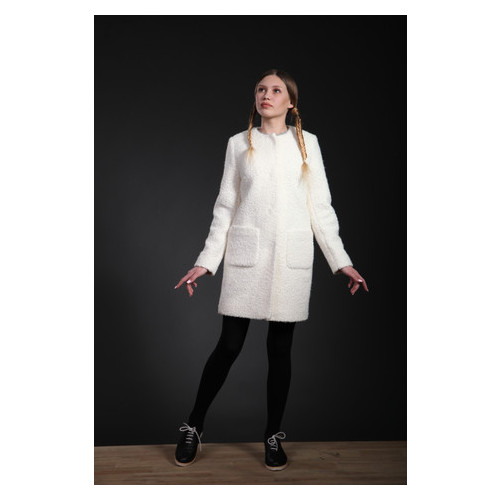 Пальто женское Татьяна Филатова модель 173 каракуль белый 42 фото №1