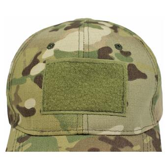 Бейсболка тактична Han-Wild Special Forces Camouflage Brown кепка камуфляжна з липучкою фото №5