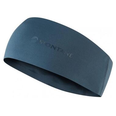 Жіноча пов'язка Montane Via Stretch Headband Orion Blue One Size фото №1