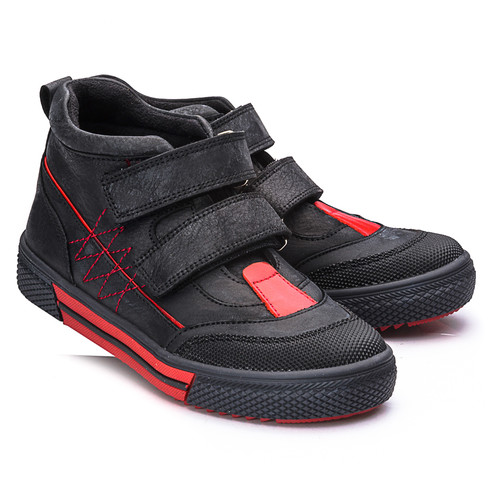 Ботинки Theo Leo RN721 26 17 см Черно-красные фото №2