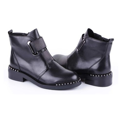Женские ботинки на низком ходу Geronea 19693, Черный, 37, 2964340249469 фото №2