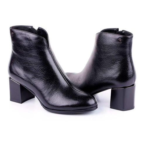 Жіночі черевики на підборах Geronea 19877, Чорний, 40, 2999860275285 фото №2