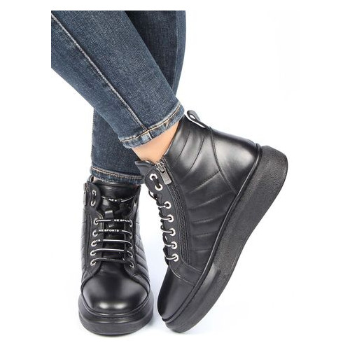 Жіночі черевики на платформі Mario Muzi 120776, Чорний, 37, 2999860349368 фото №4