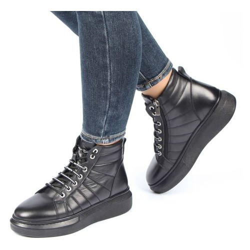 Жіночі черевики на платформі Mario Muzi 120776, Чорний, 37, 2999860349368 фото №2