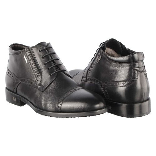 Чоловічі зимові черевики класичні Cosottinni 1020, Чорний, 41, 2973310148381 фото №5
