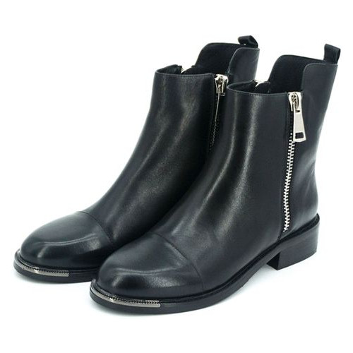 Женские ботинки на низком ходу Wit Mooni 4161, Черный, 40, 2973310068672 фото №4