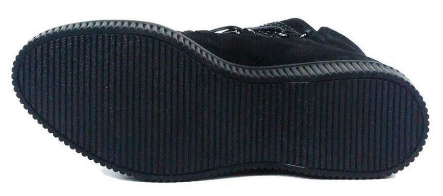 Жіночі черевики на платформі Aquamarin 19683, Чорний, 37, 2964340248905 фото №2