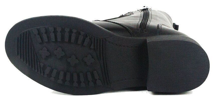 Жіночі черевики на низькому ходу Aquamarin 560787, Чорний, 37, 2964340257419 фото №5