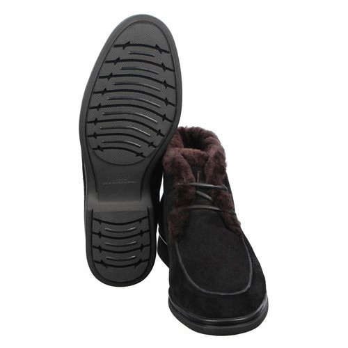 Чоловічі зимові черевики класичні Lido Marinozzi 195506, Чорний, 43, 2999860343380 фото №5