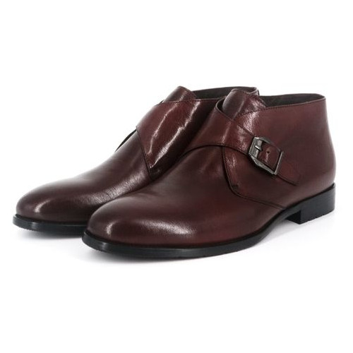 Чоловічі черевики класичні Lido Marinozzi 228336, Бордовий, 43, 2964340240725 фото №3