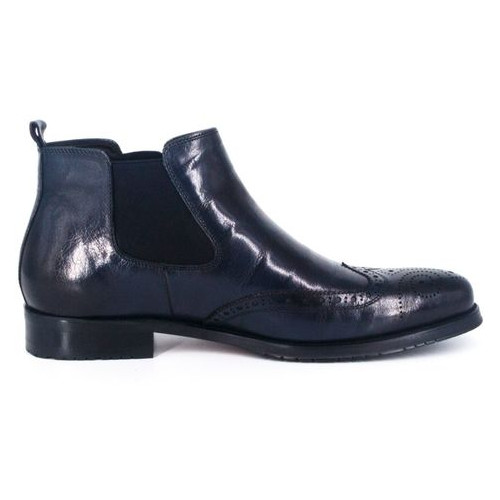 Чоловічі класичні черевики Lido Marinozzi 50881, Синій, 39, 2964340238531 фото №4