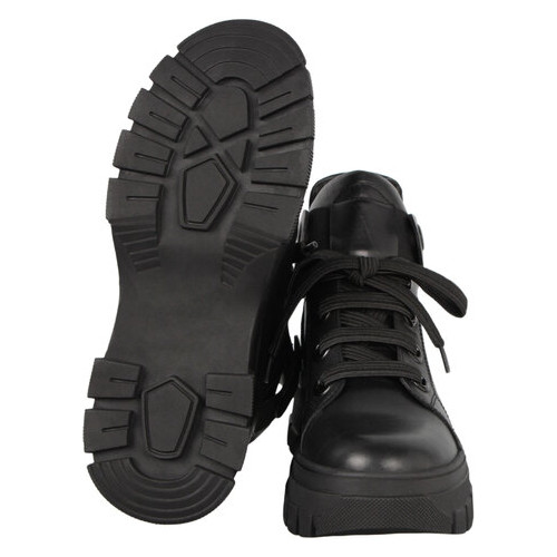 Жіночі черевики на платформі buts 197706, Чорний, 40, 2999860507812 фото №7