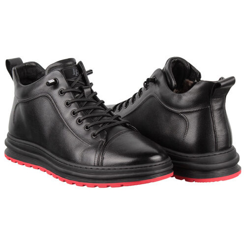 Чоловічі черевики Berisstini 198641, Чорний, 44, 2999860570762 фото №1