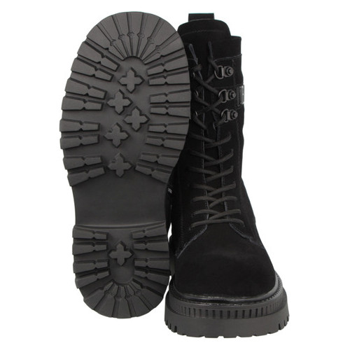 Жіночі зимові черевики на низькому ходу Oeego 197804, Чорний, 40, 2999860513202 фото №7